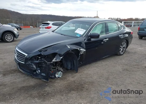 2013 Infiniti M37X z USA, uszkodzony, nr VIN JN1BY1AR3DM601862